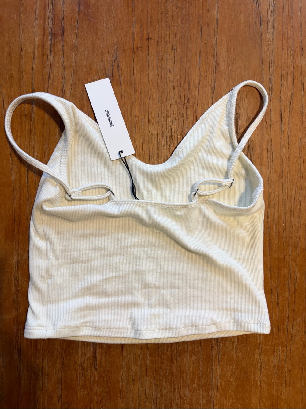 Joah Brown Strappy Scoop Tank - Picture 8 of 8